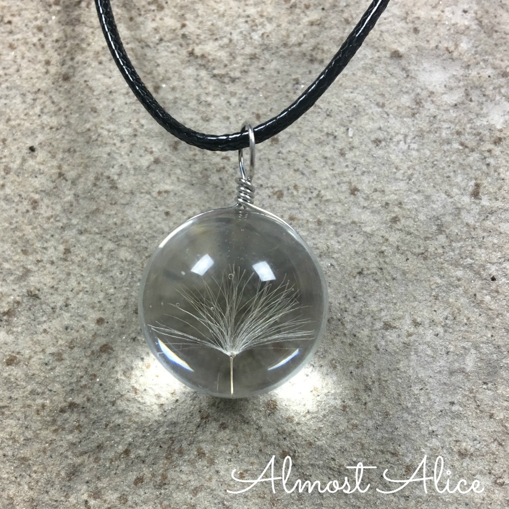 Dandelion Necklace